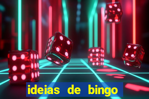 ideias de bingo para o natal